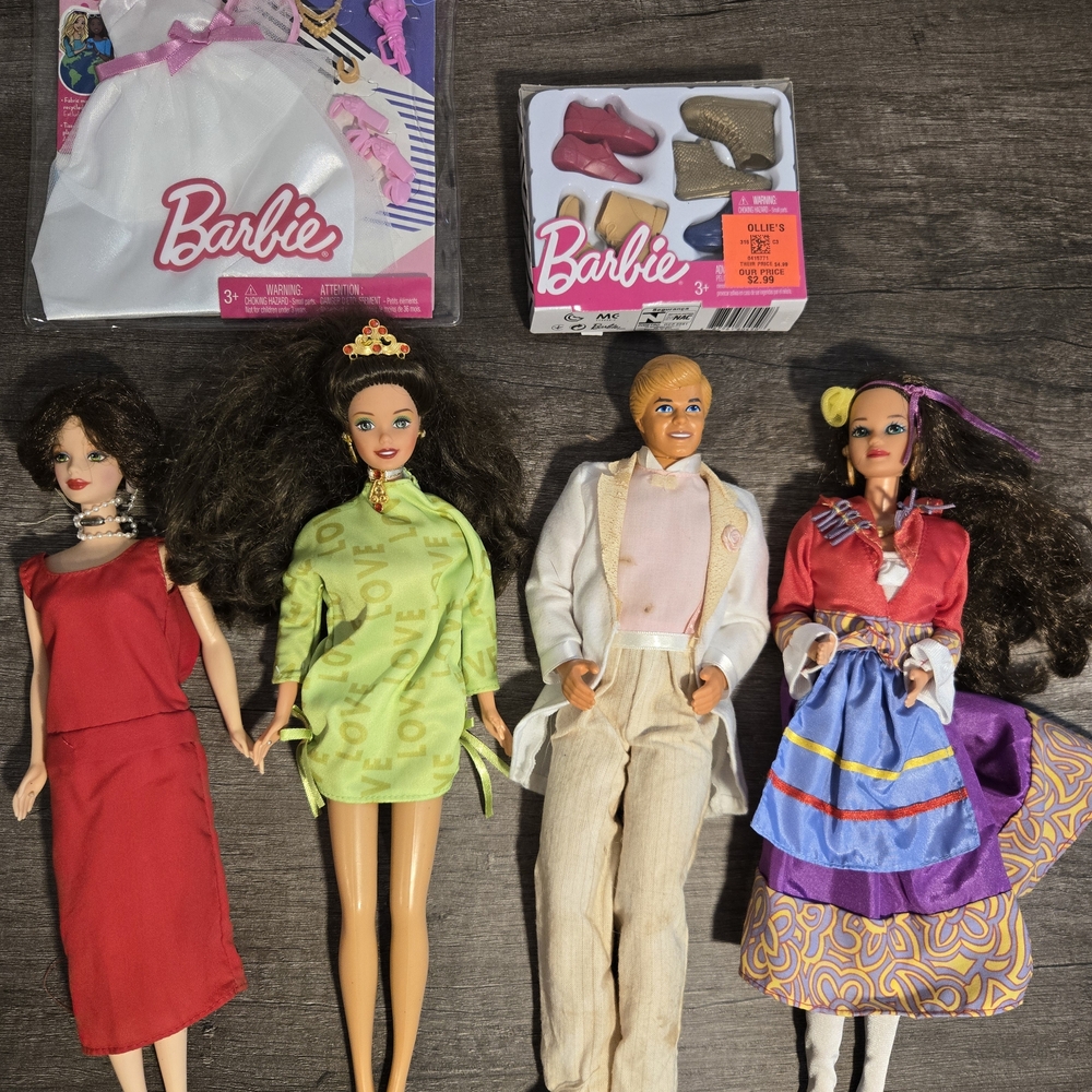Barbie Doll Collection with Outfits